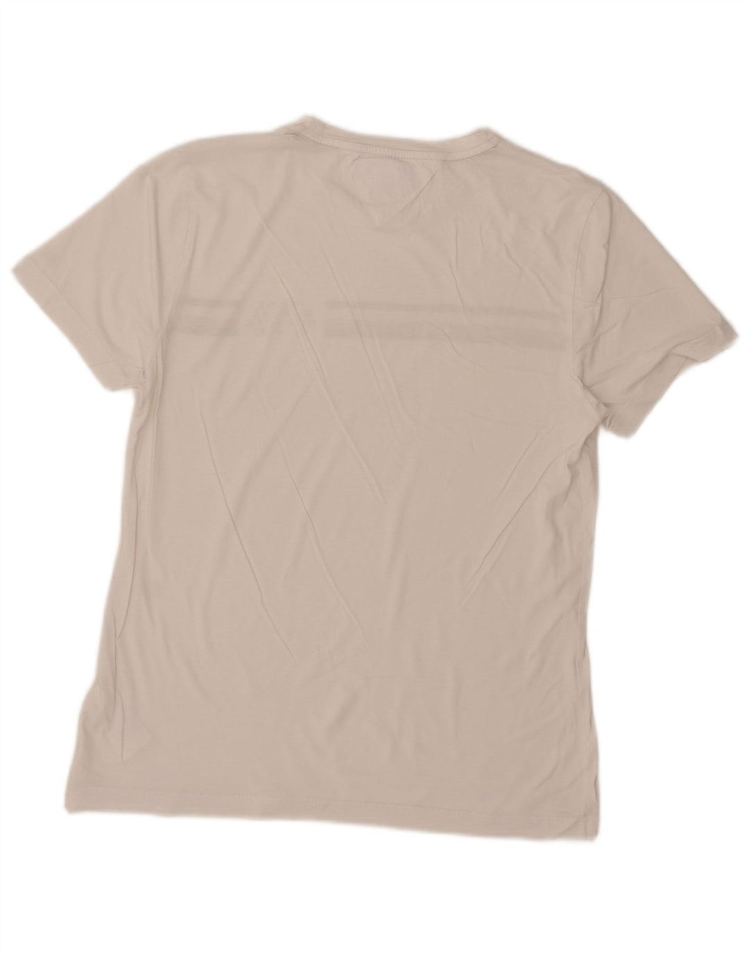 T-shirt da uomo Tommy Hilfiger Top grande cotone a righe bianche