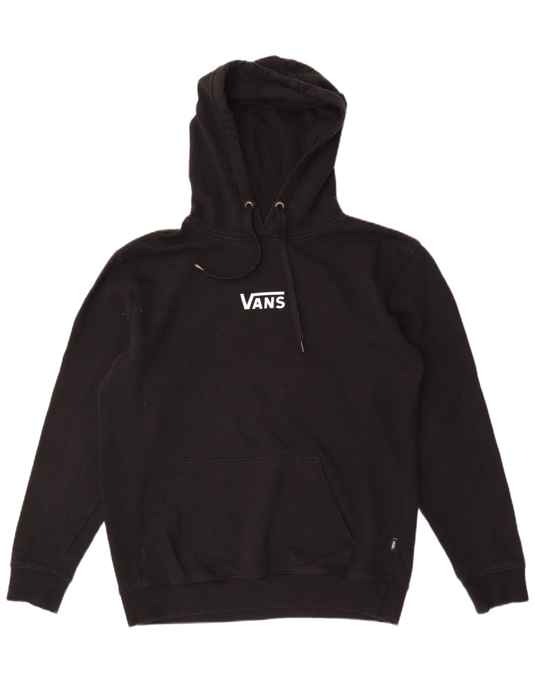 Felpa con cappuccio grafica da uomo Vans Small nera