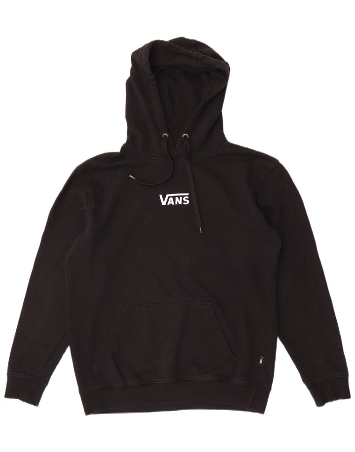 Felpa con cappuccio grafica da uomo Vans Small nera