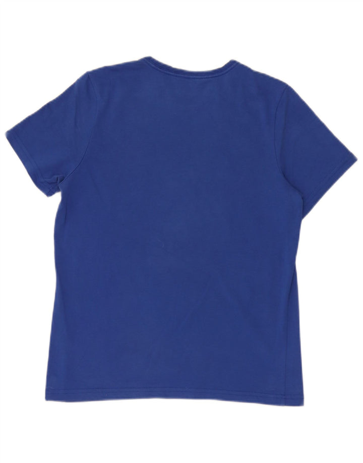 Maglietta grafica Adidas da ragazzo, 13-14 anni, grande, blu