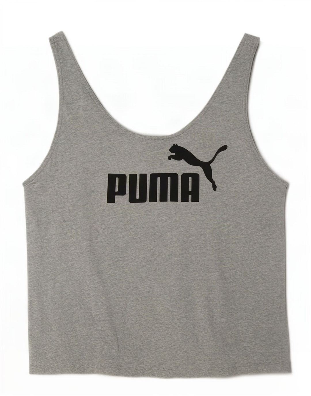 Canottiera grafica da donna Puma UK 10 piccola grigia chiazzata