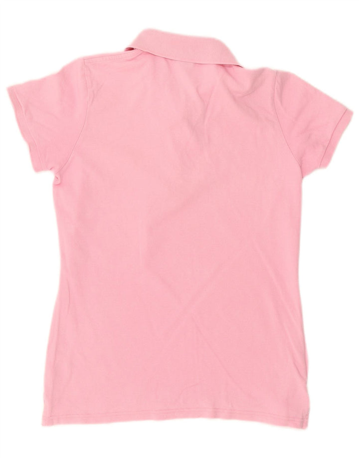 Polo da donna Gant UK 14 cotone rosa medio