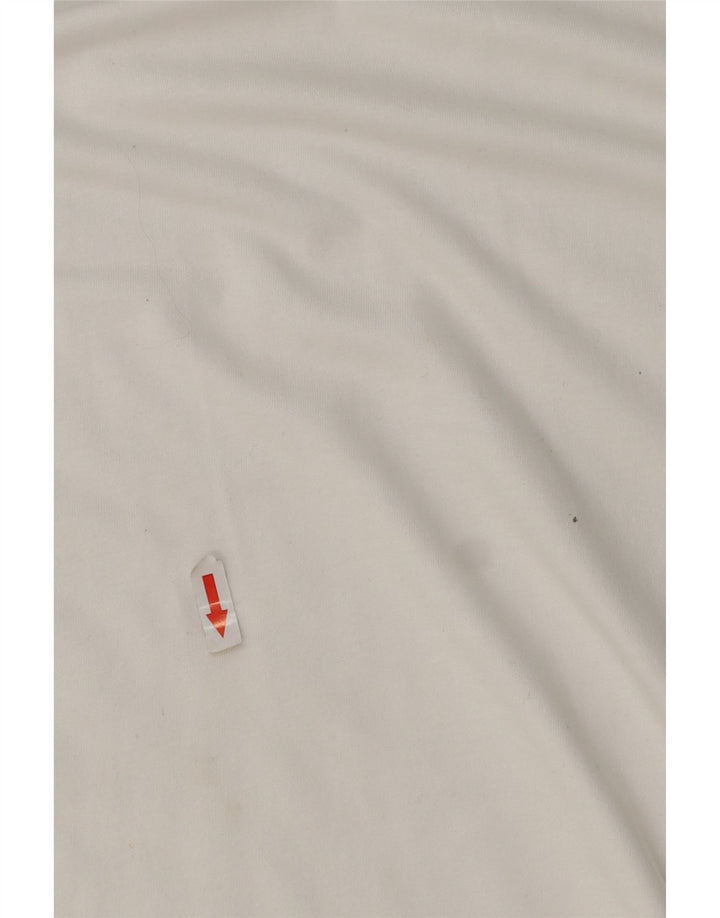 T-shirt grafica da donna Umbro Top UK 18 XL cotone bianco