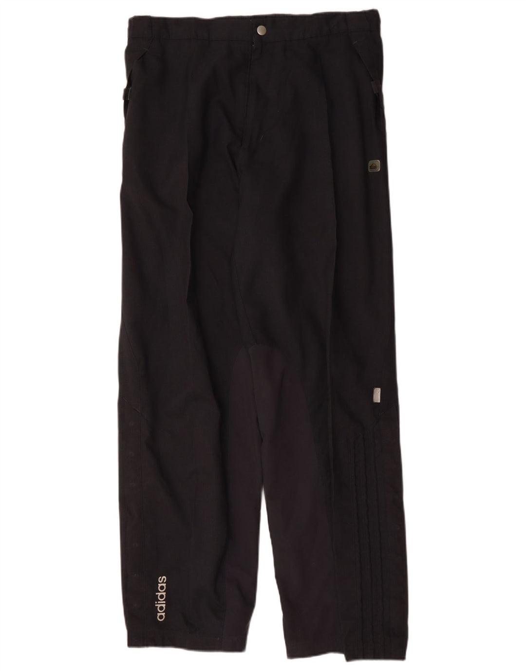 Pantaloni impermeabili da equitazione Adidas Uomo W34 L33 Poliammide grigio