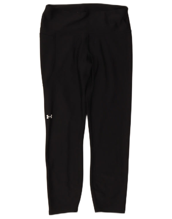 Leggings Capri da donna Under Armour Heat Gear UK 12 medio nero
