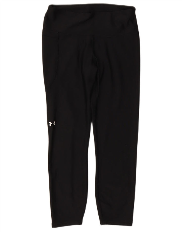 Leggings Capri da donna Under Armour Heat Gear UK 12 medio nero