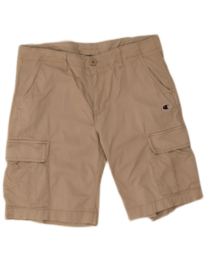 Pantaloncini cargo da uomo Champion medi W32 in cotone beige