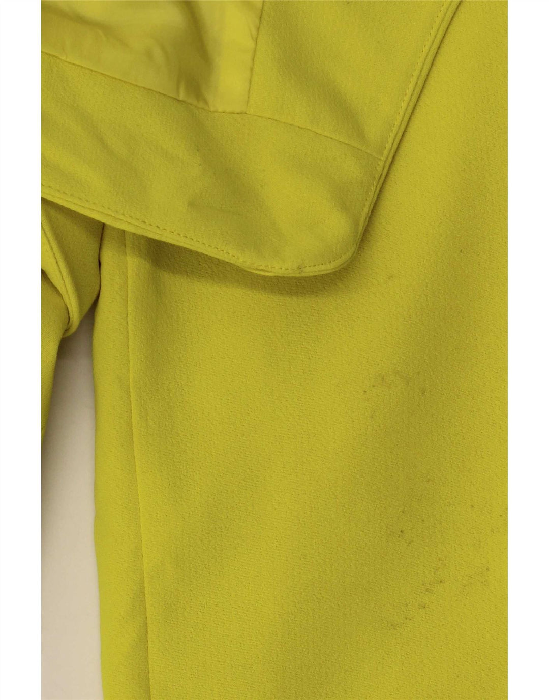 Giacca Bolero aperta da donna Topshop UK 16 grande poliestere giallo