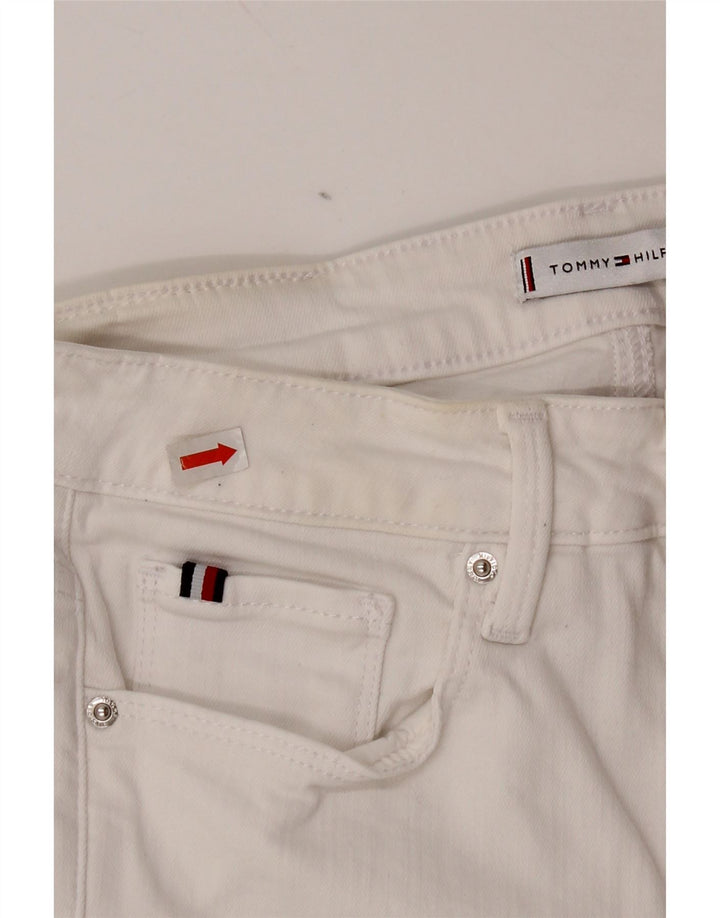 Jeans skinny Como da donna Tommy Hilfiger W28 L27 cotone bianco