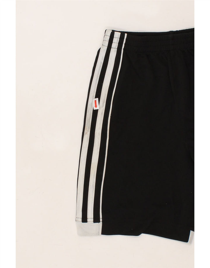 ADIDAS Boys Sport Shorts 5-6 Years  Black Vintage Adidas and Second-Hand Adidas from Messina Hembry 