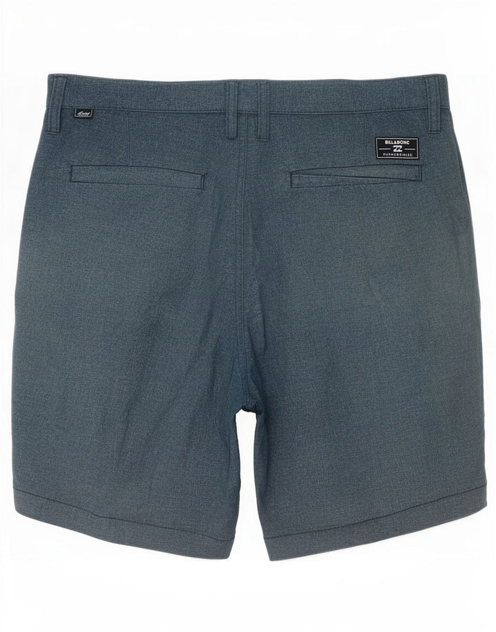 Pantaloncini chino da uomo Billabong medi W32 poliestere blu navy