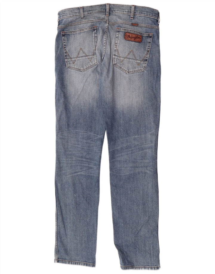 Jeans dritti da uomo Wrangler W34 L33 Blu