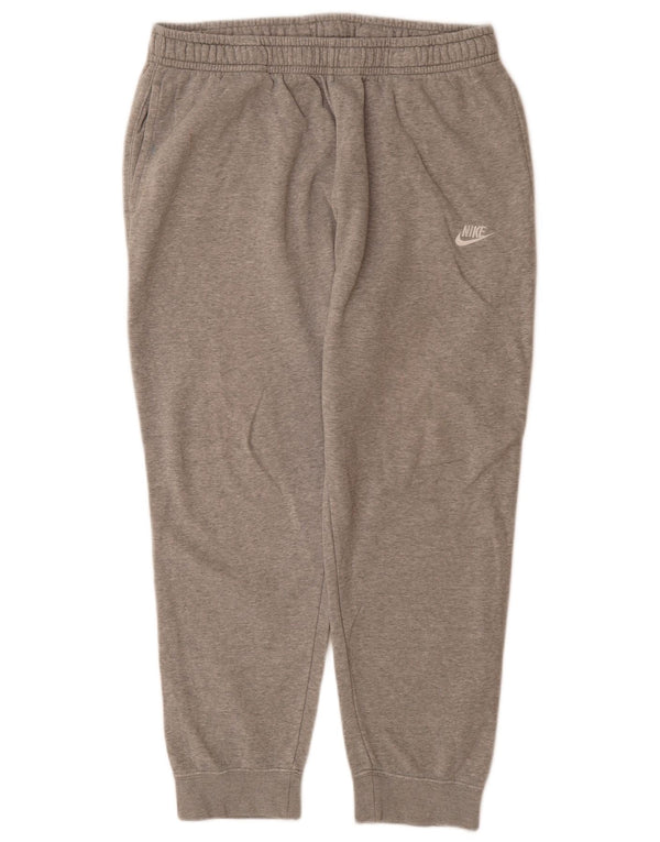 Pantaloni della tuta da uomo Nike Joggers XL in cotone chiazzato grigio