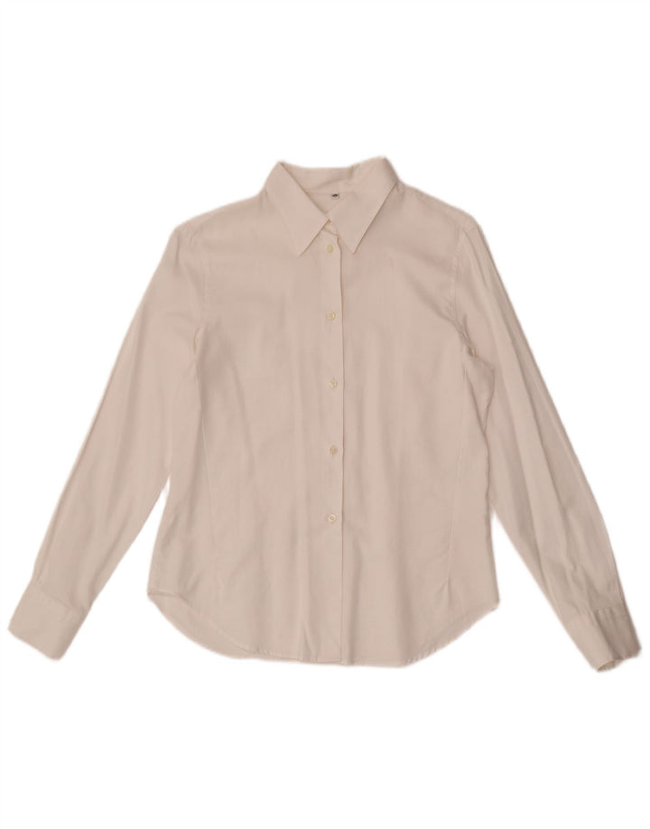 Maglia Donna Superga IT 46 Large Bianca Cotone