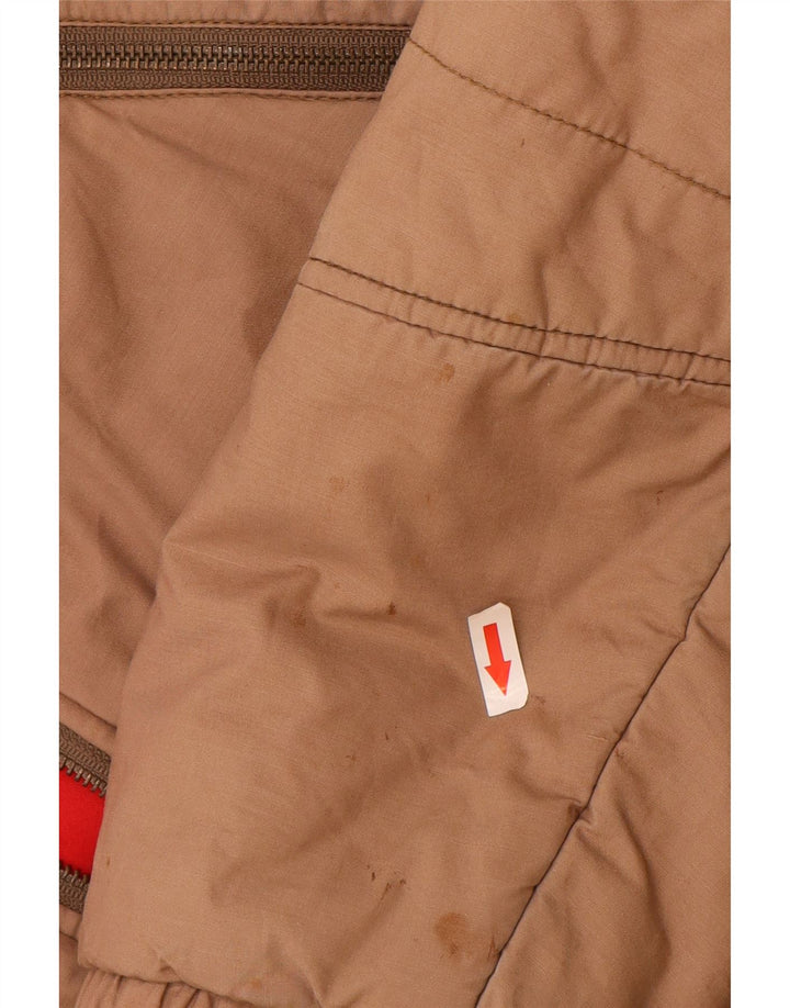 Giacca bomber da uomo Pierre Cardin UK 40 grande cotone marrone