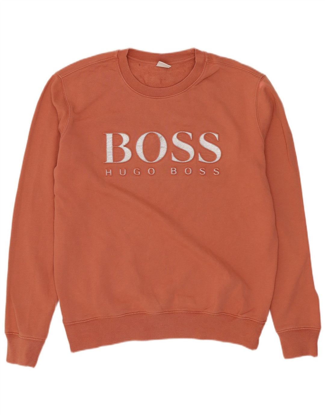 Felpa grafica da donna Hugo Boss Maglione UK 12 Arancione medio