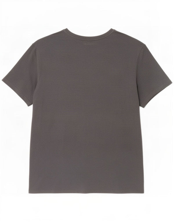 Maglietta grafica da donna Calvin Klein Top UK 18 XL viscosa grigia