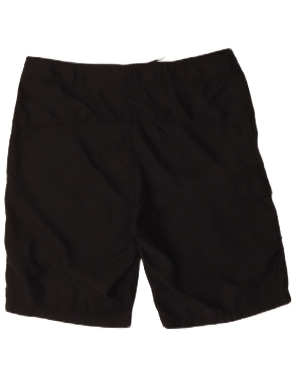 Pantaloncini da bagno da uomo Hurley grandi neri in poliestere