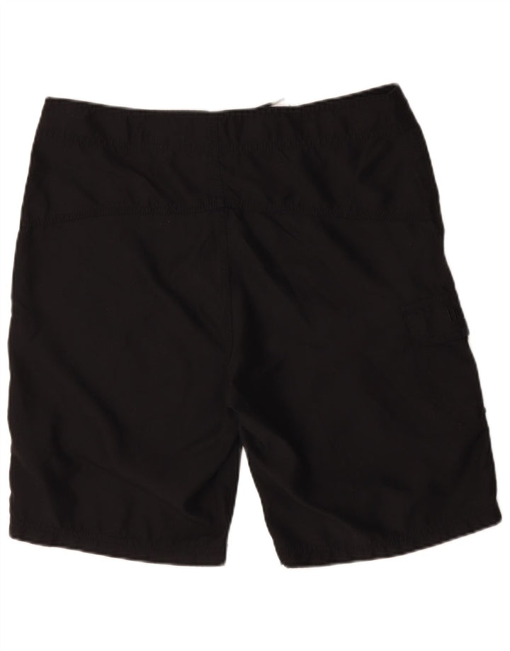 Pantaloncini da bagno da uomo Hurley grandi neri in poliestere