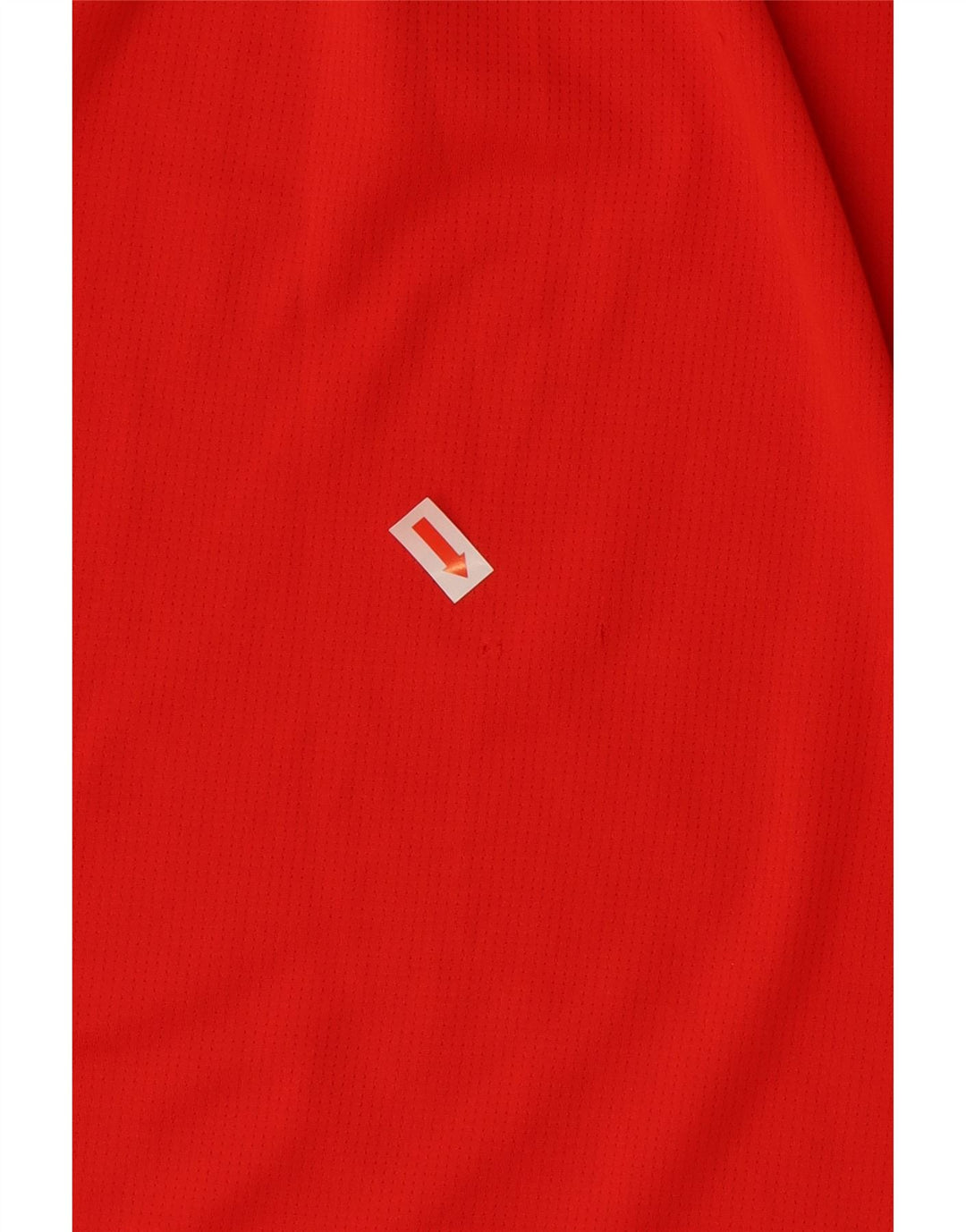 T-shirt ADIDAS da uomo Climalite Top grande rosso in poliestere