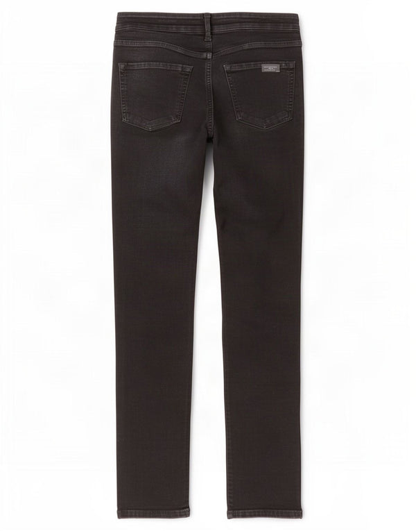 Marks & Spencer Womens The Lily Slim Jeans UK 12 Medium W30 L30 Black