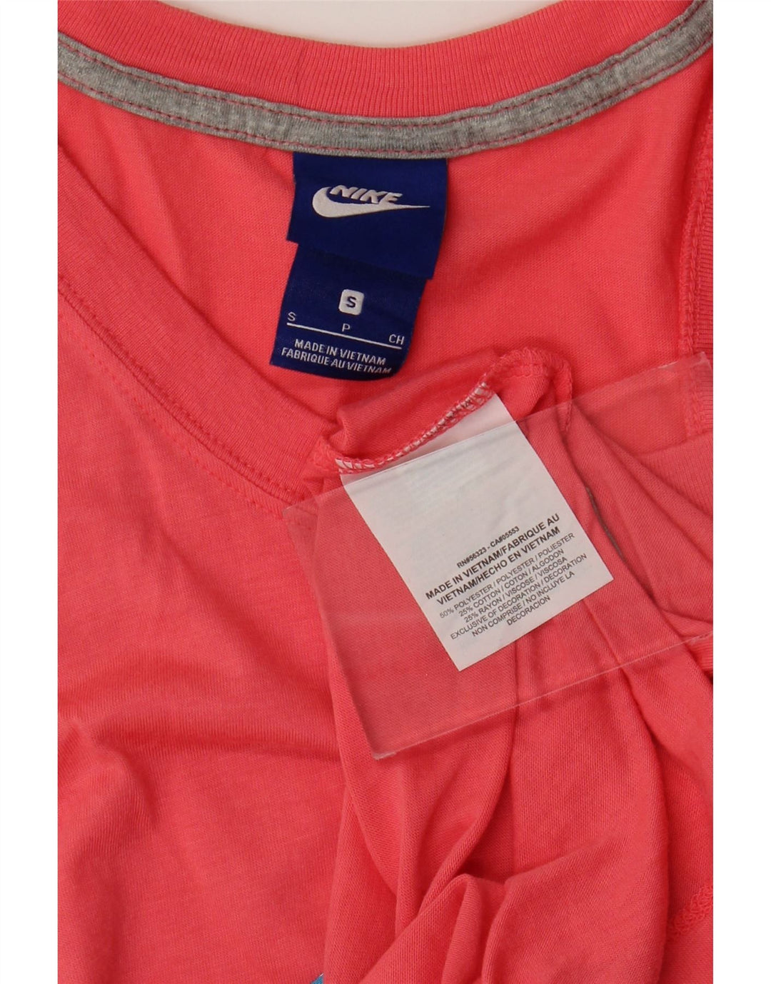 Canotta grafica da donna NIKE UK 10 piccola rosa in poliestere