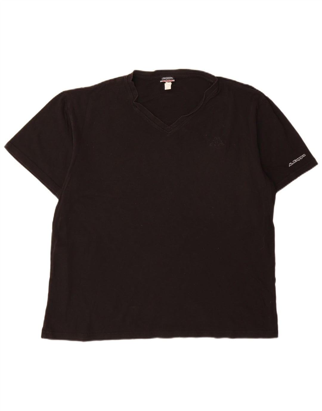 T-shirt uomo Kappa Top XL in cotone nero