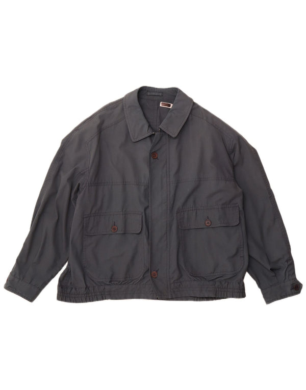 Giubbotto bomber da uomo Maison Jacques IT 52 XL poliestere blu navy