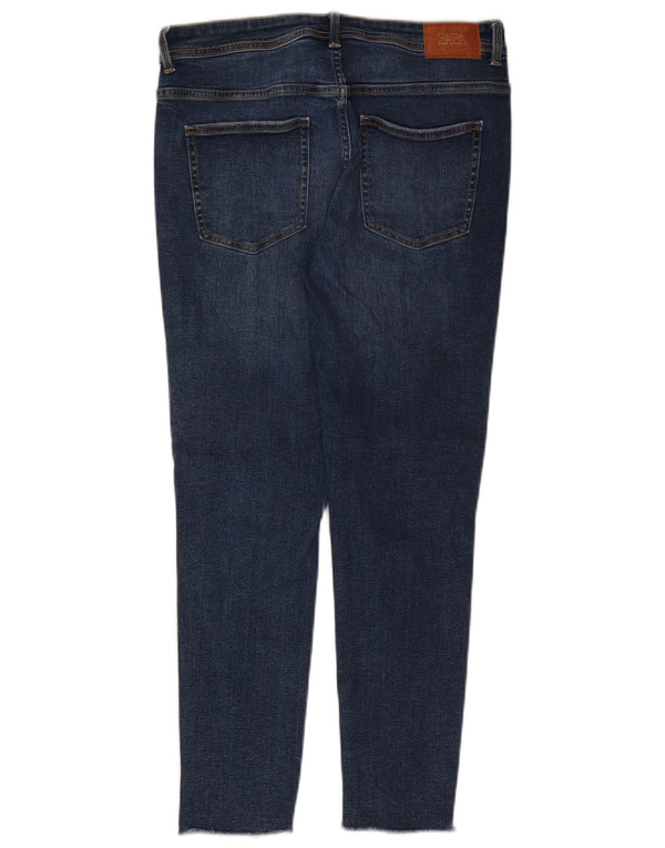 Jeans skinny da donna Zara EU 42 Large W32 L27 Blu