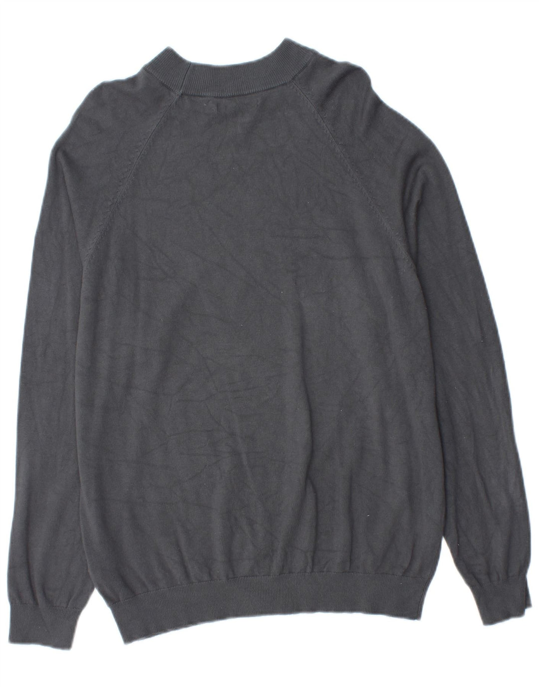 Maglione a collo alto da donna Zara UK 14 Viscosa grigio medio