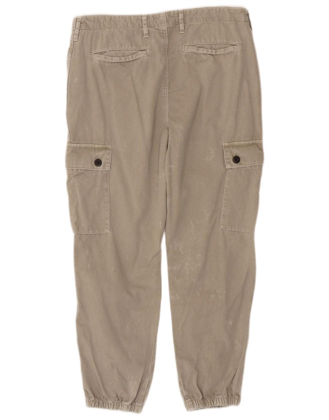 Pantaloni cargo da jogging da donna Zara EU 38 piccoli W28 L26 Beige