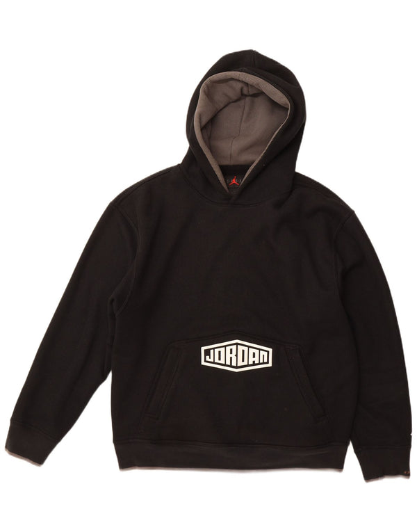 Jordan Mens Graphic Hoodie Jumper XL Black Polyester