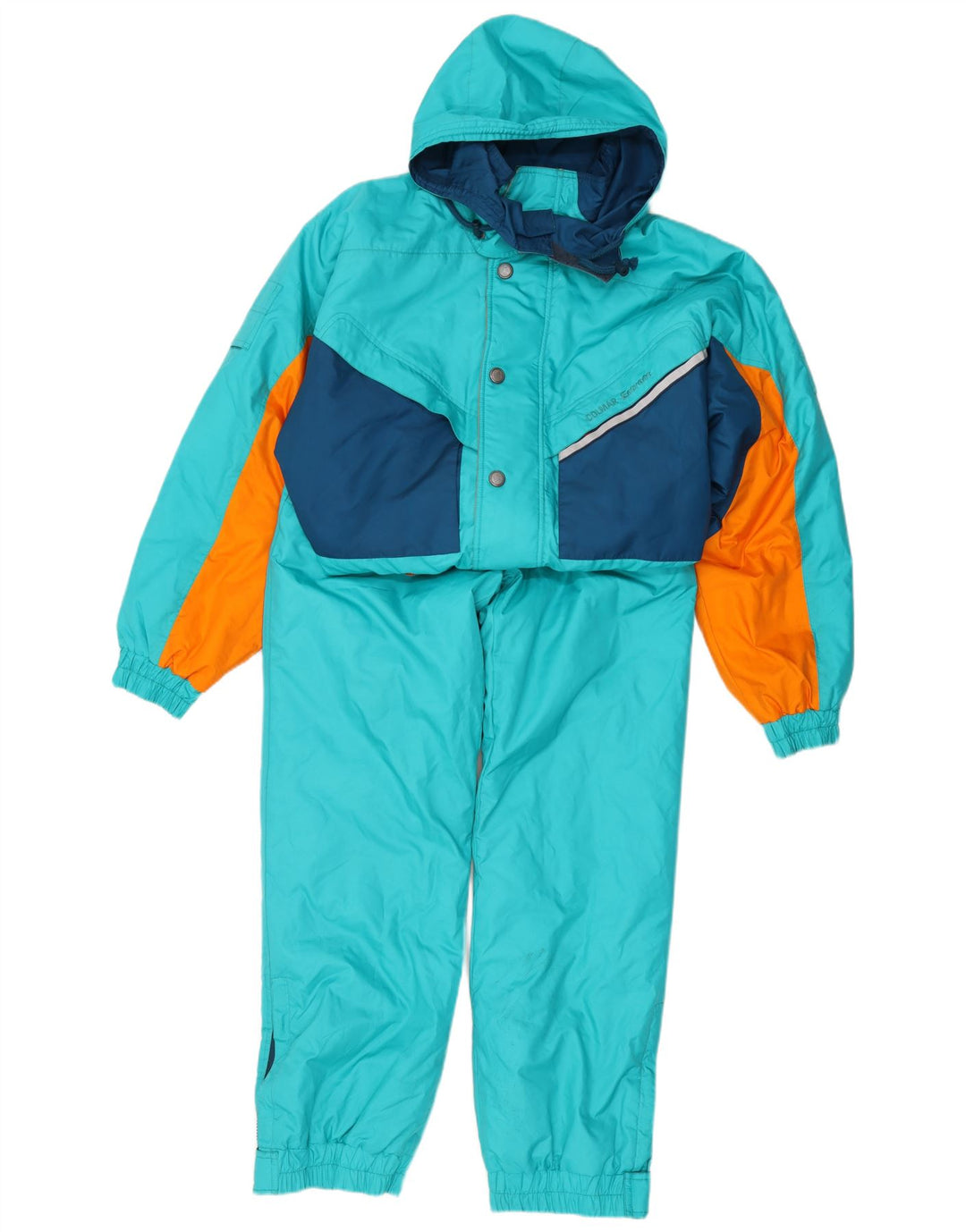 Tuta da sci da uomo Colmar IT 48 Medium Turchese Colourblock