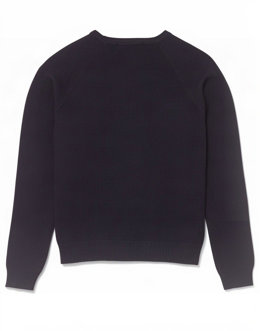 Maglione Zara da donna con scollo a V UK 12 blu navy medio