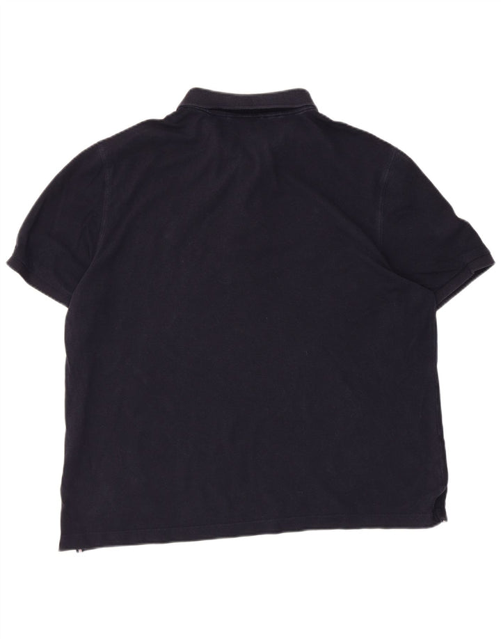Polo da uomo Gant XL in cotone blu navy
