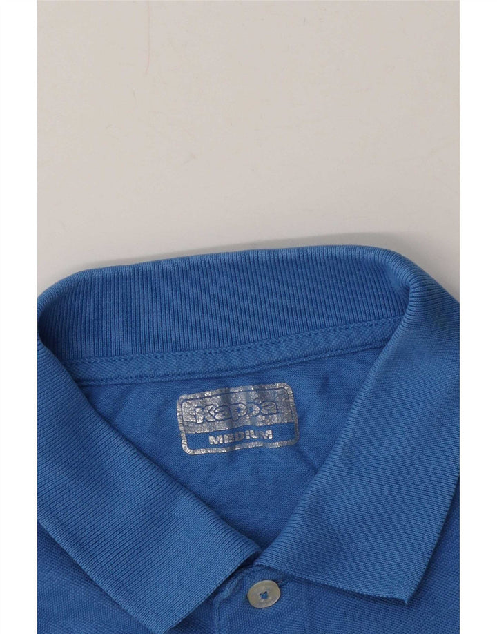 Polo da uomo a maniche corte Kappa Blu medio