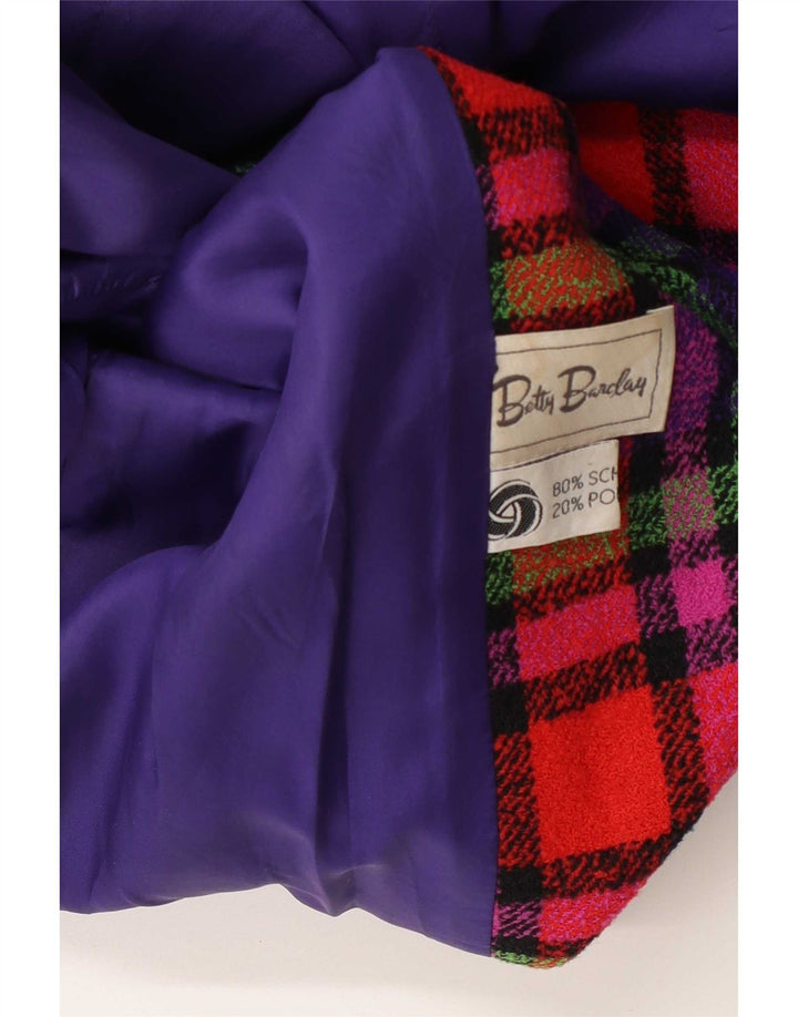 Giacca blazer lunga da donna Betty Barclay UK 12 media multicolore