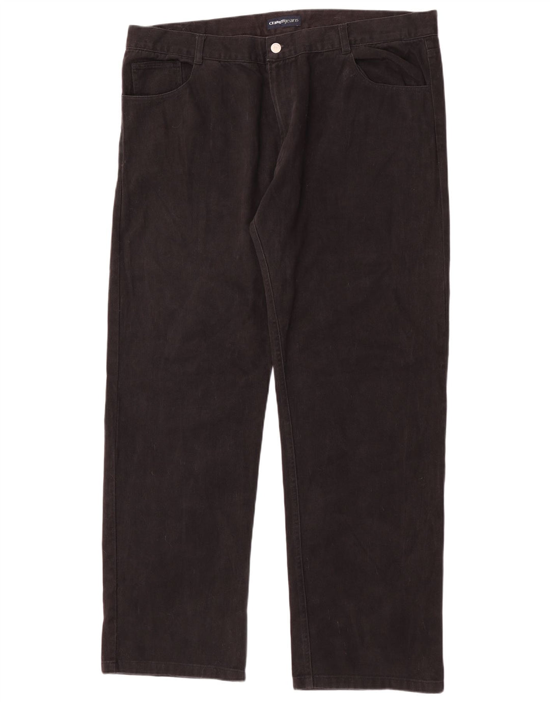 Jeans dritti da uomo Cerruti W42 L34 cotone nero