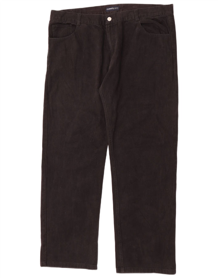 Jeans dritti da uomo Cerruti W42 L34 cotone nero