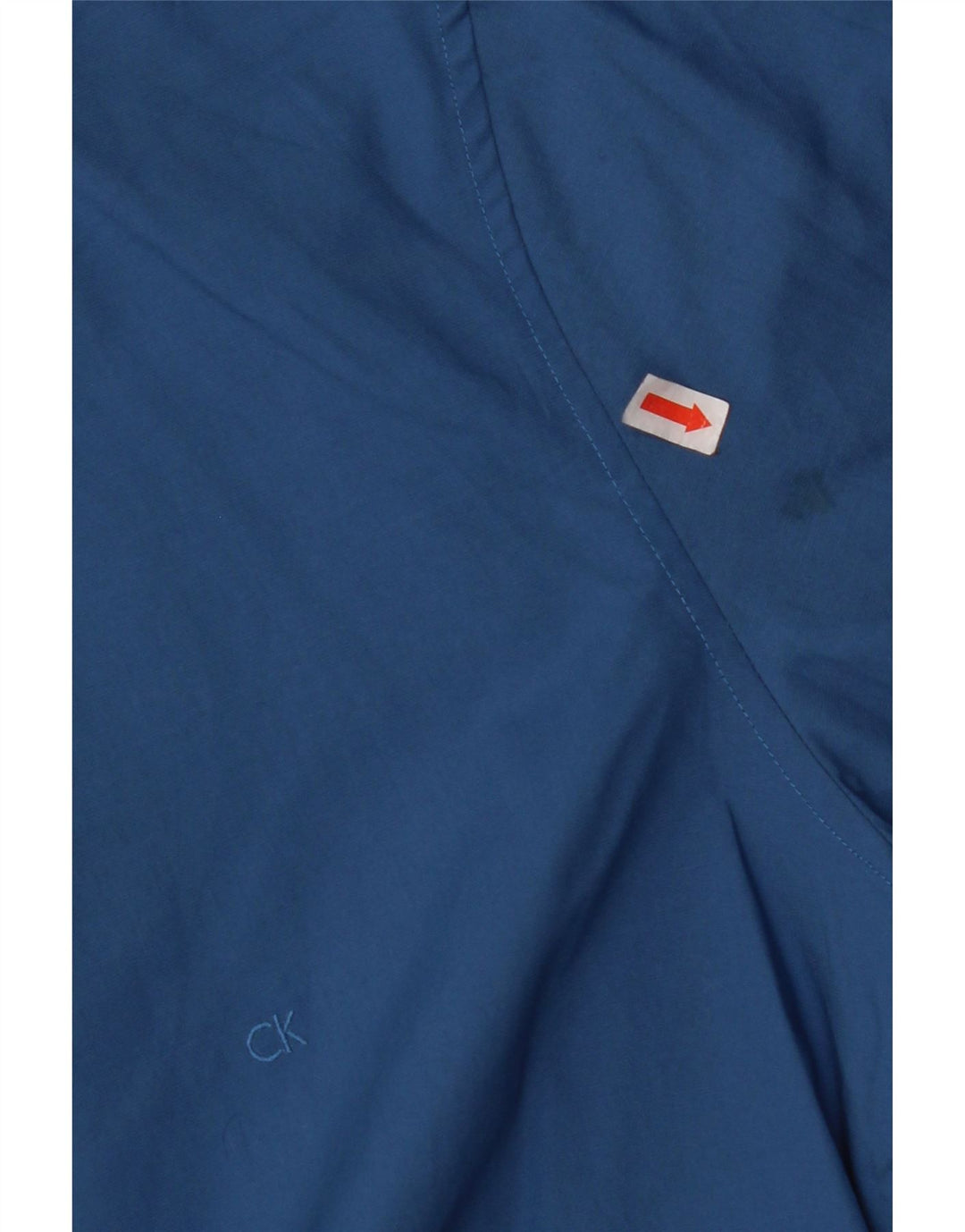 CALVIN KLEIN Camicia slim fit da uomo taglia 38 15 cotone blu medio