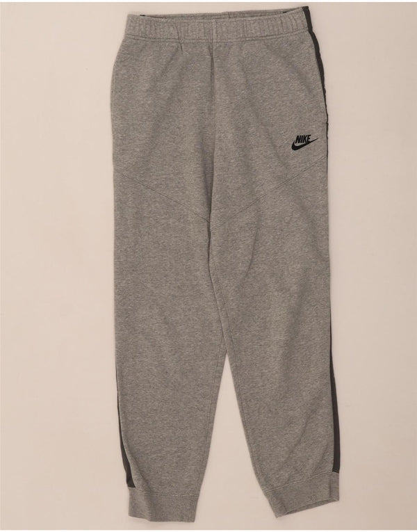 Pantaloni da tuta da ragazzo Nike Joggers 13-14 anni XL Cotone color block grigio