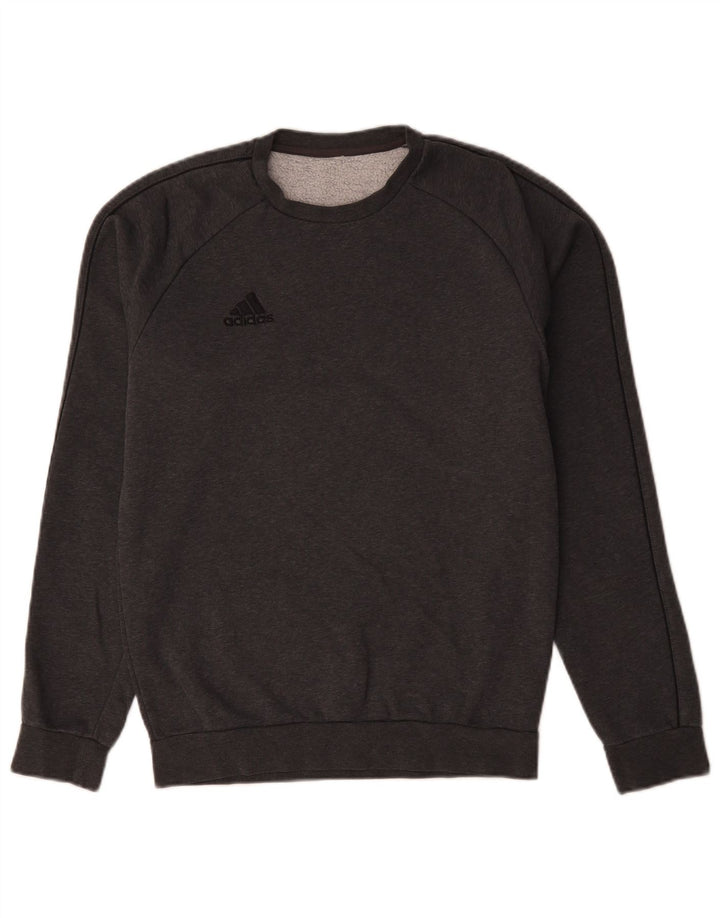Felpa Adidas Uomo Maglione Piccolo Cotone Grigio