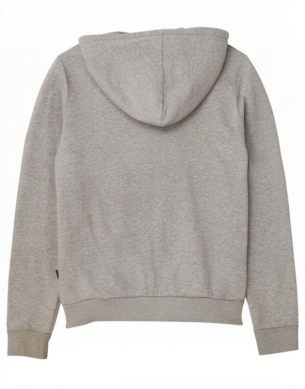 Felpa con cappuccio grafica da donna Puma UK 10 piccola grigia