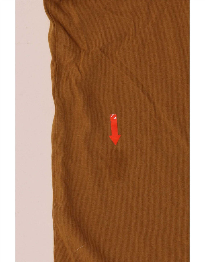 T-shirt da uomo Lyle & Scott Top XL in cotone marrone