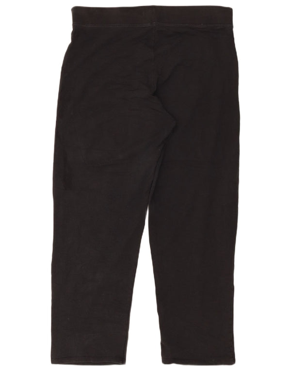 Leggings corti da donna Marks & Spencer UK 16 grandi cotone nero