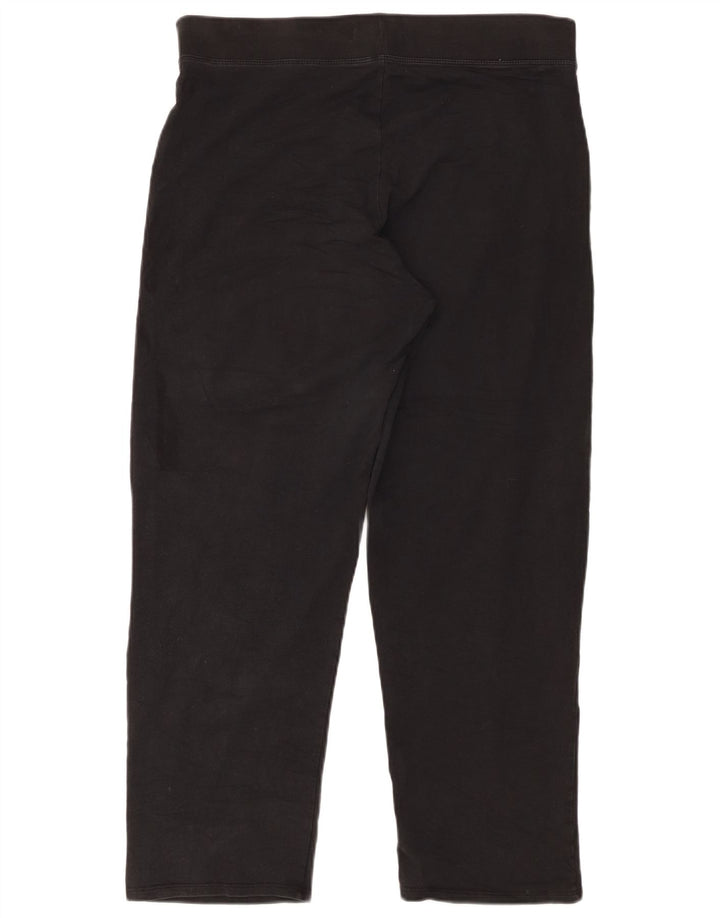 Leggings corti da donna Marks & Spencer UK 16 grandi cotone nero