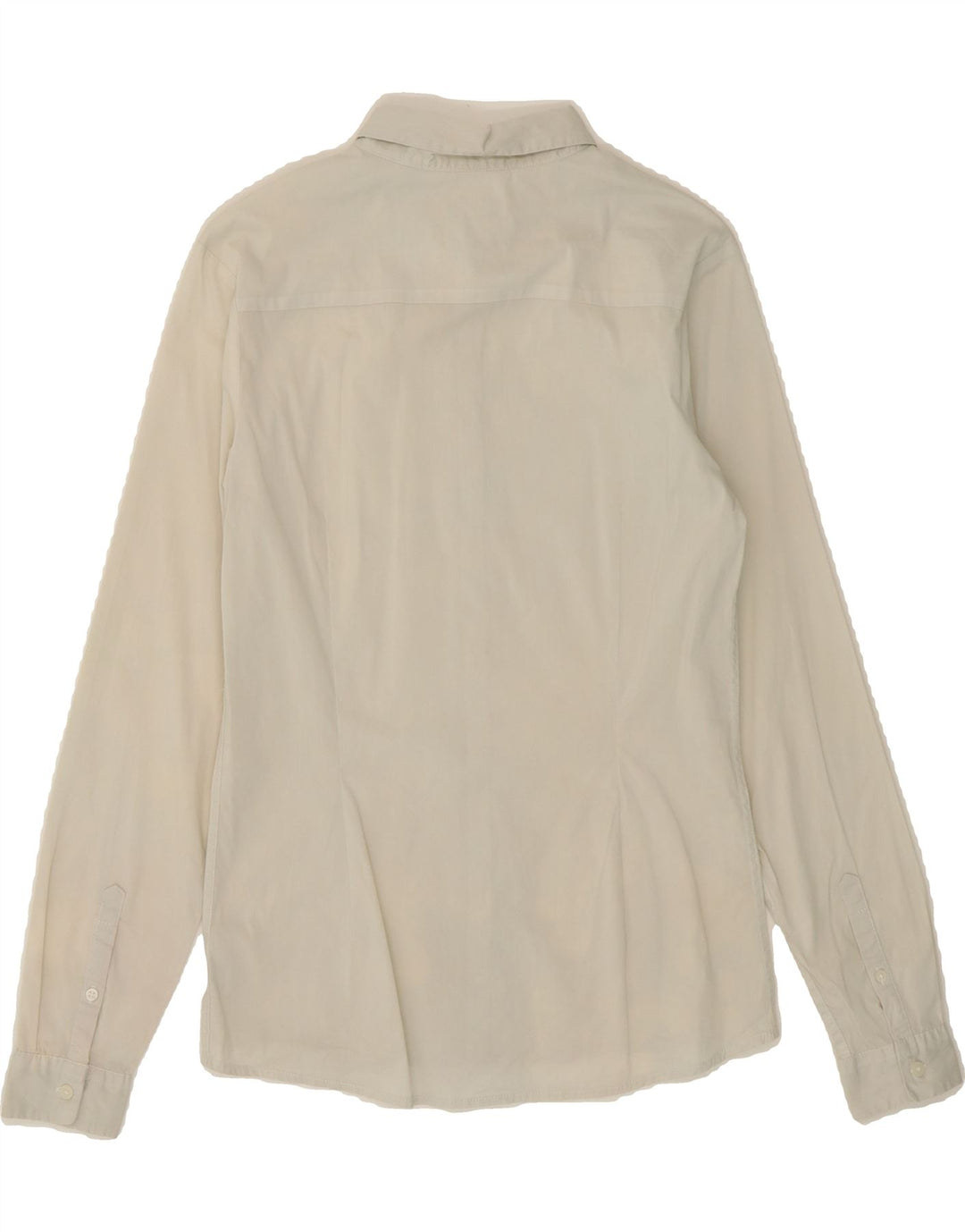 BENETTON Boys Shirt 13-14 Years 3XL White Cotton Vintage Benetton and Second-Hand Benetton from Messina Hembry 