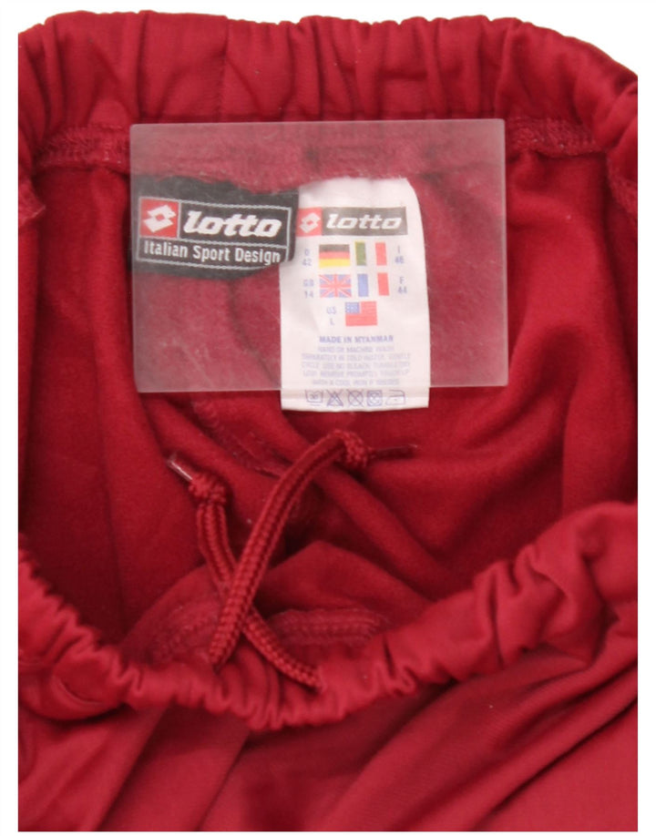 Pantaloni da tuta da donna LOTTO UK 14 Large Poliestere marrone