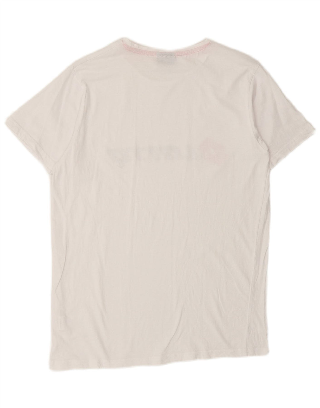 T-shirt grafica da uomo LOTTO Top in cotone bianco medio