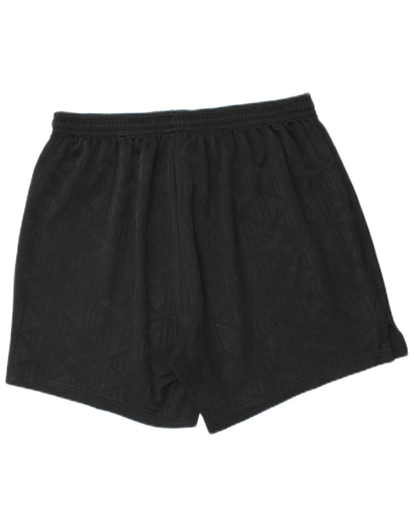 Pantaloncini sportivi Diadora da uomo XL neri geometrici